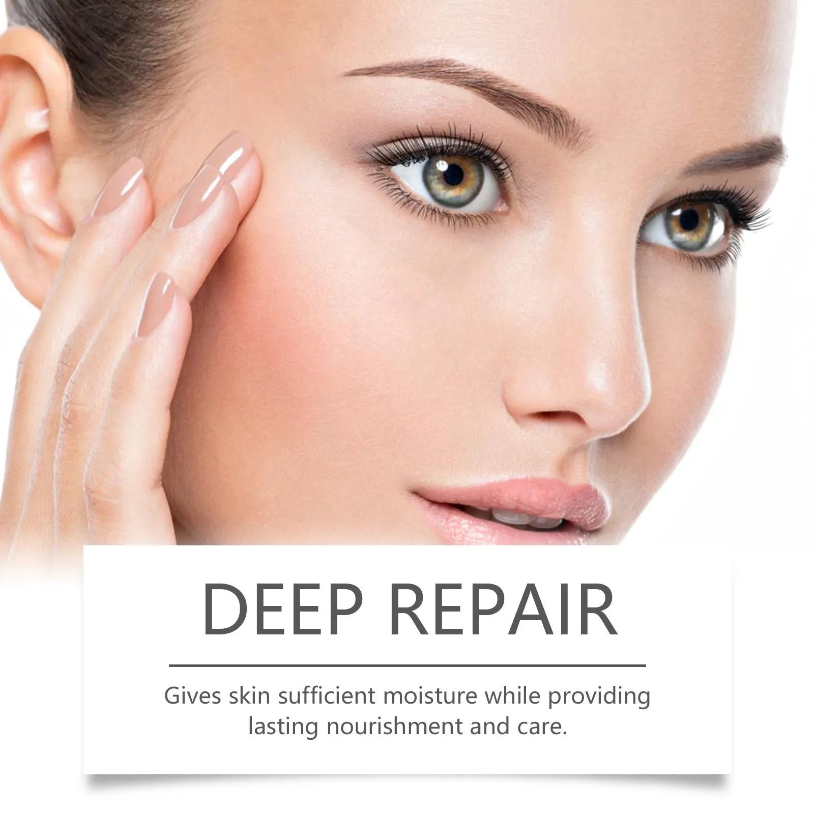 Collagen moisturising suit showing facial mask and 30ml essence bottle for skin hydration