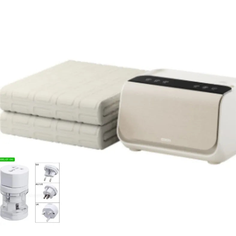 Plumbing electric blanket with smart control host for pipe freeze protection