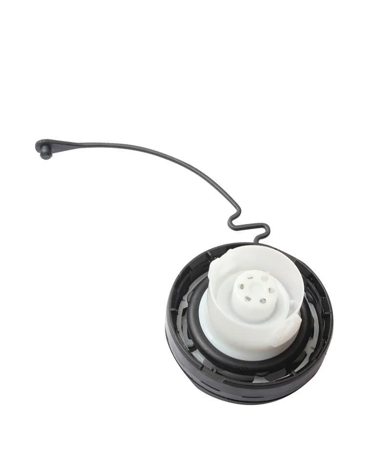 Snap-type fuel tank cap replacement for Toyota vehicles with push-fit fastening