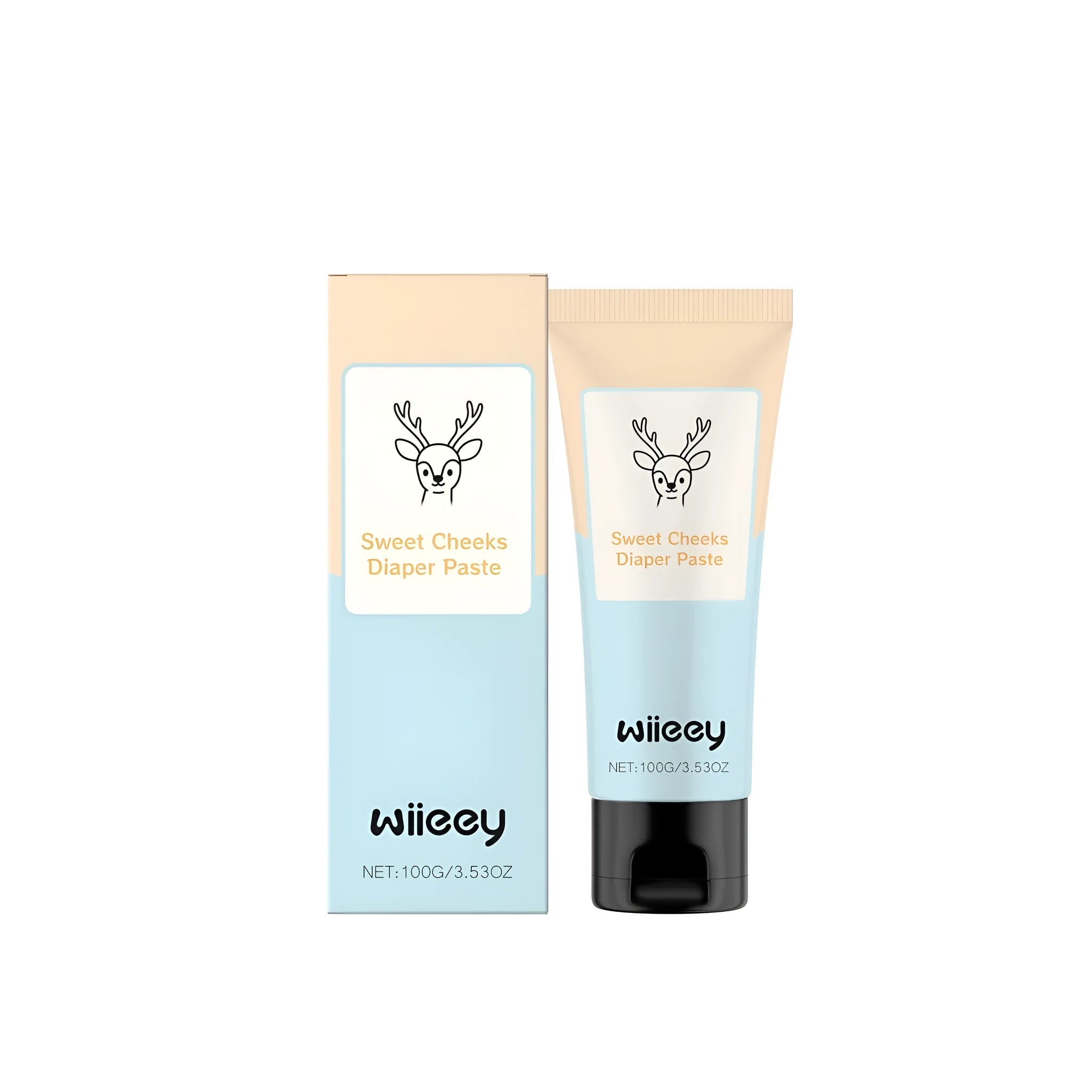 Sweet Cheeks Diaper Paste 100g tube of baby nappy rash cream