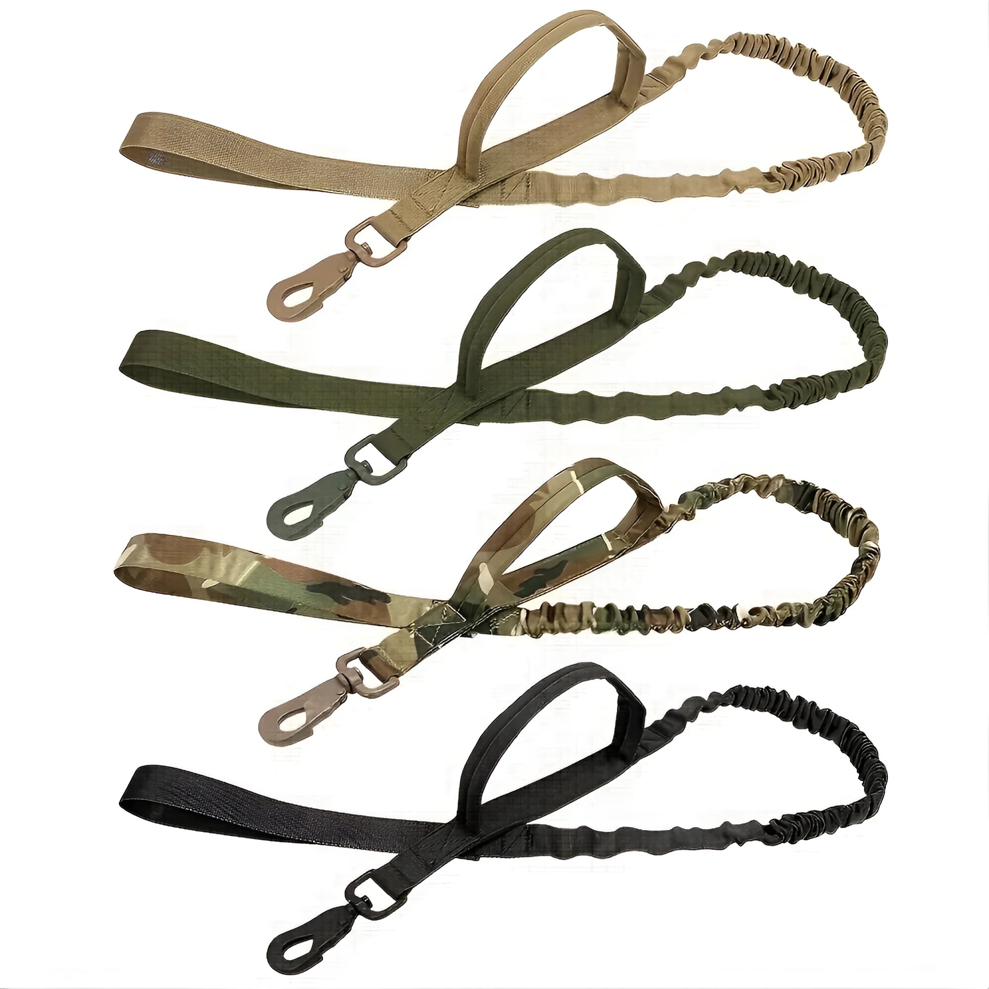 Durable anti-burst retractable leash for large dogs in black with safety lock mechanism