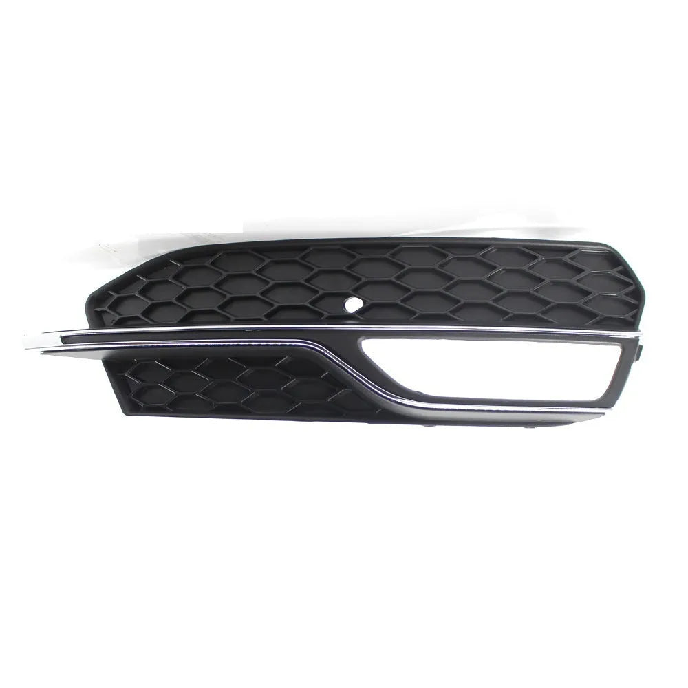 Black electroplated ABS fog lamp grille for Audi A3 Sport S3 2013-2016 front bumper