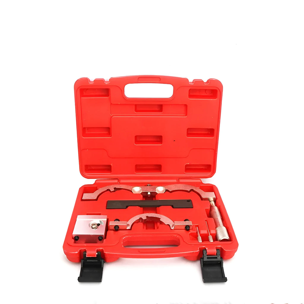 Red chrome-vanadium steel timing tool kit for Opel 1.4 Oncla LUJ engine repair
