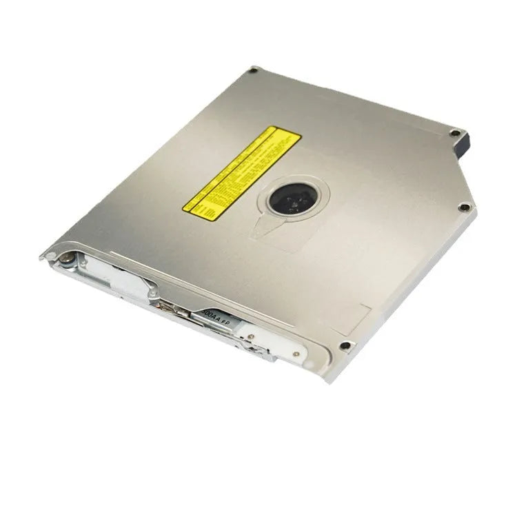Silver internal SATA optical drive for MacBook Pro 13 laptop, model UJ8A8.