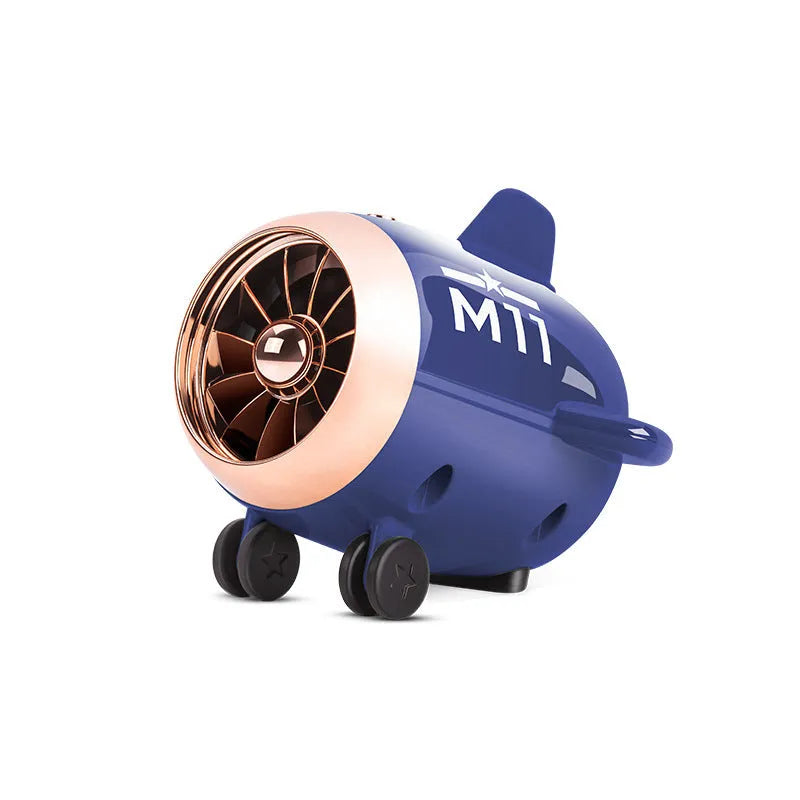 Mini wireless Bluetooth speaker in pink, 85mm x 75mm x 70mm, with plastic body and USB port