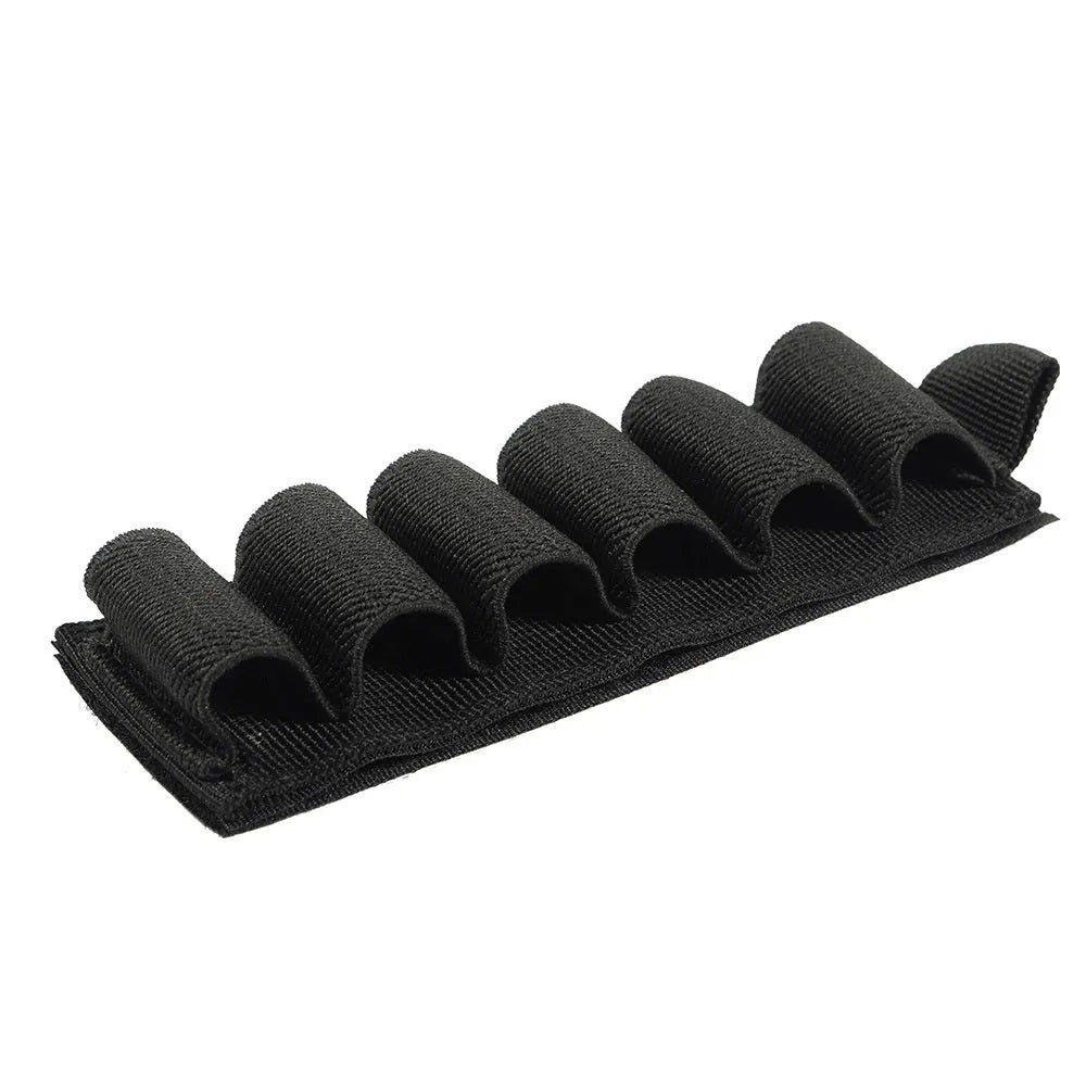 Tactical outdoor 6-hole storage sticker made of 1000D nylon, 5x16.5 cm, in army colour for MOLLE attachment