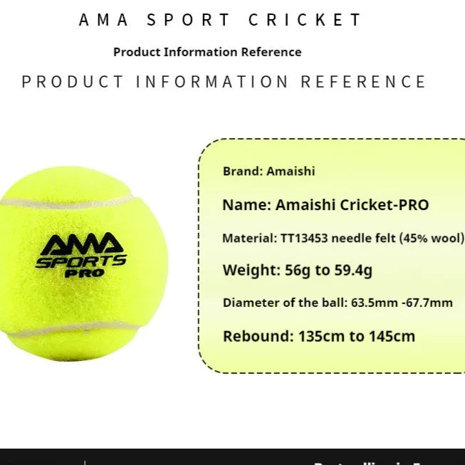 Set of three high elasticity cage plate tennis training balls in black, green, and yellow