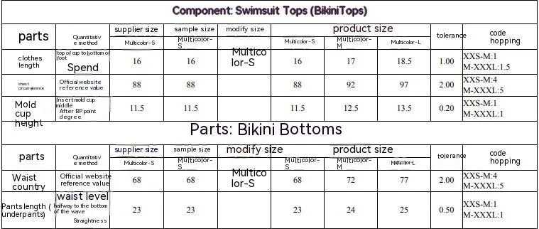 Women's printing pattern separated bikini set with tube top and briefs for swimming