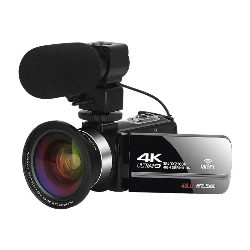 Z124K Black Standard WIFI Digital HD Night Vision Camera with 37mm lens and 3.0 inch LCD screen