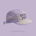 Gradient quick-drying mesh baseball cap in digital-printed design with dome crown, available in light green and grey colours