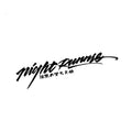 Nightwalker car decal sticker on rear windshield black colour 20x7.5cm size