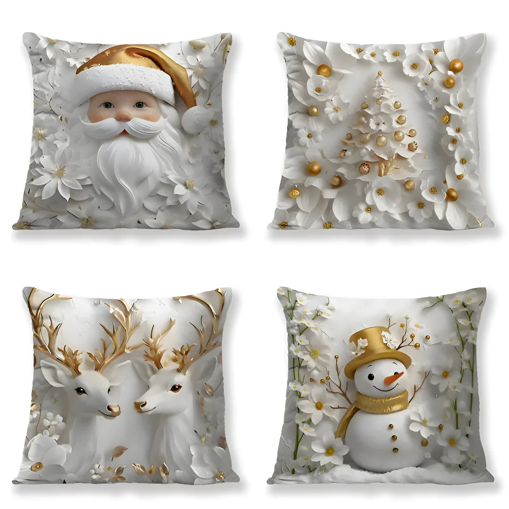 Super soft 45x45cm printed pillow cover in modern simplicity style for sofa or bed