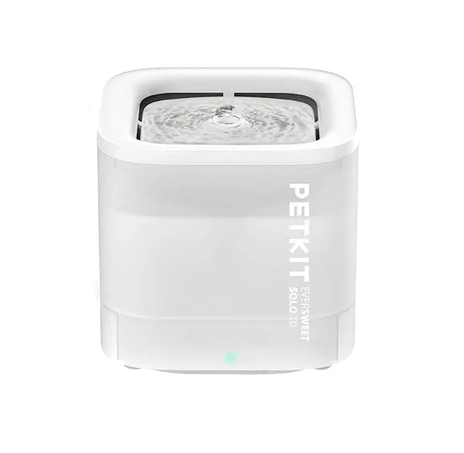 Smart pet water dispenser with wireless loop filter for dogs and cats, Xiaopei Solo SE colour