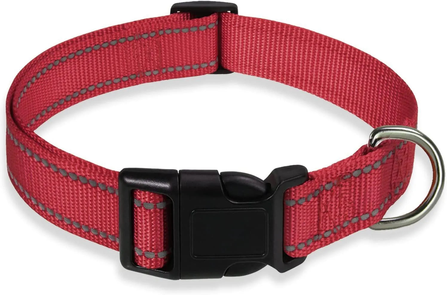 Dog adjustable chest strap dog collar in nylon, available in multiple colours and sizes from XS to XL