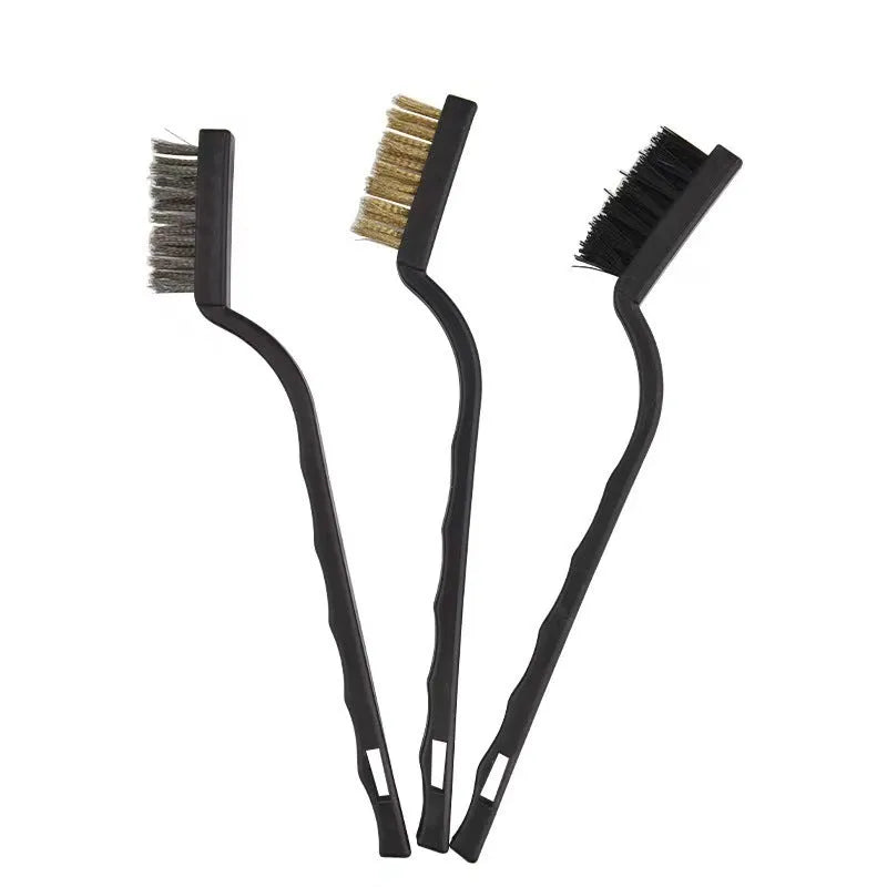 20-piece cleaning brush set for electric drill with PP filaments in a 30x35x10cm storage case