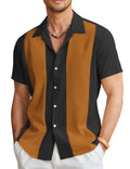 Men's slim fit Hawaiian style cardigan shirt with digital print in size S to 6XL, polyester fabric