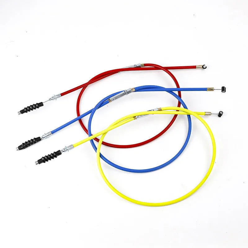 Apollo 110-125cc clutch accelerator cable 0.98m in black on white background