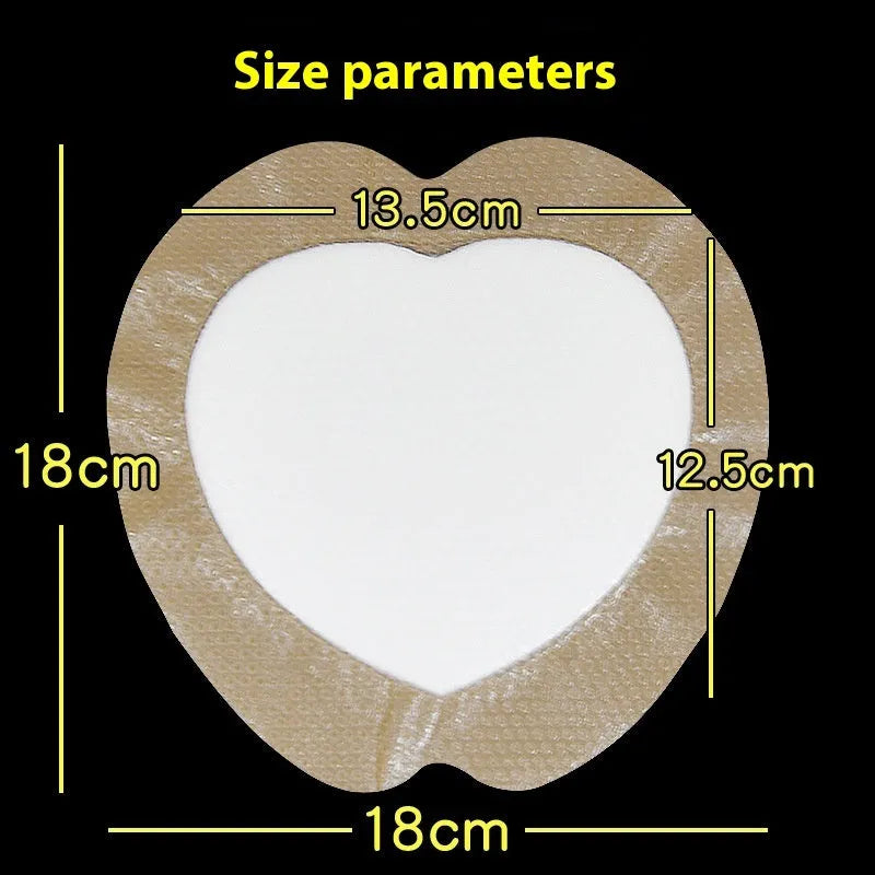 Large skin colour silicone foam dressing sticker for bedsores and pressure ulcers