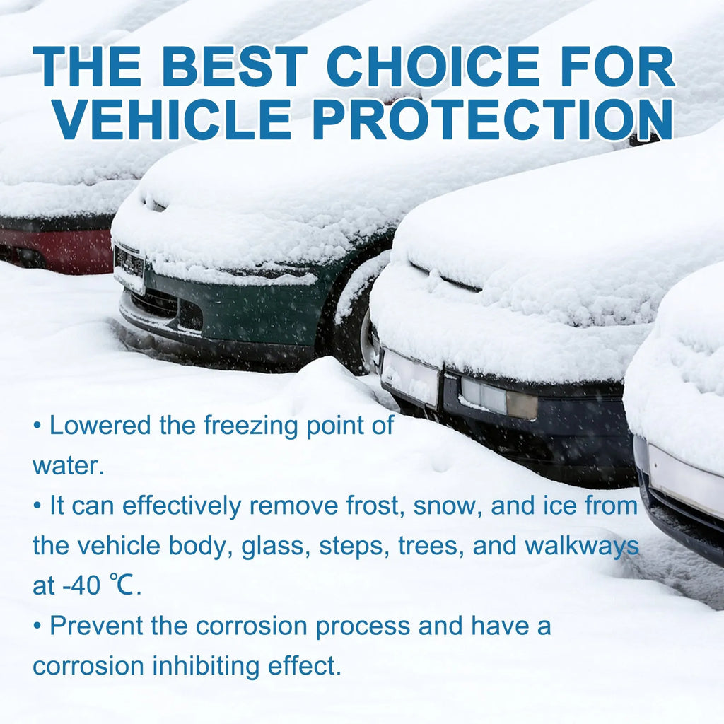 20 car deicing effervescent tablets for windscreen frost removal
