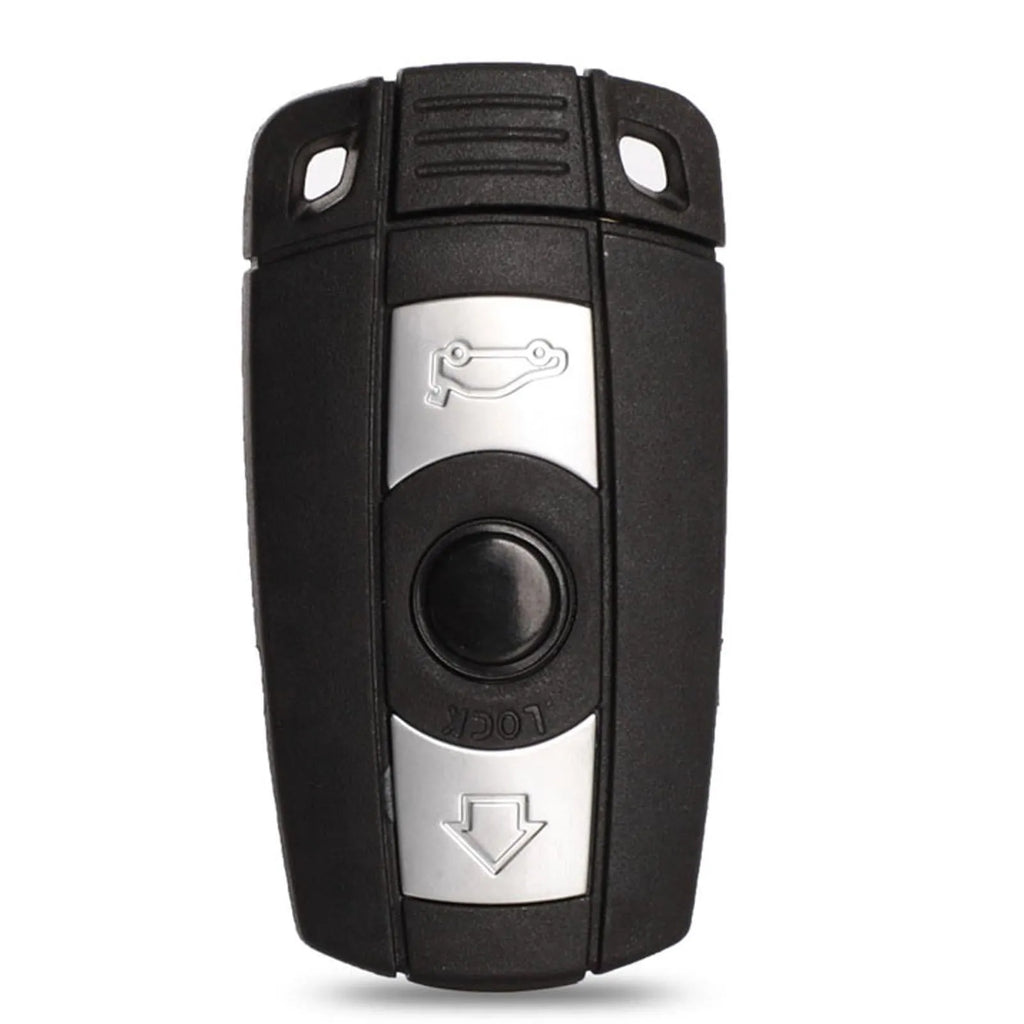 BMW HU92 semi-intelligent remote car key replacement with three-button design