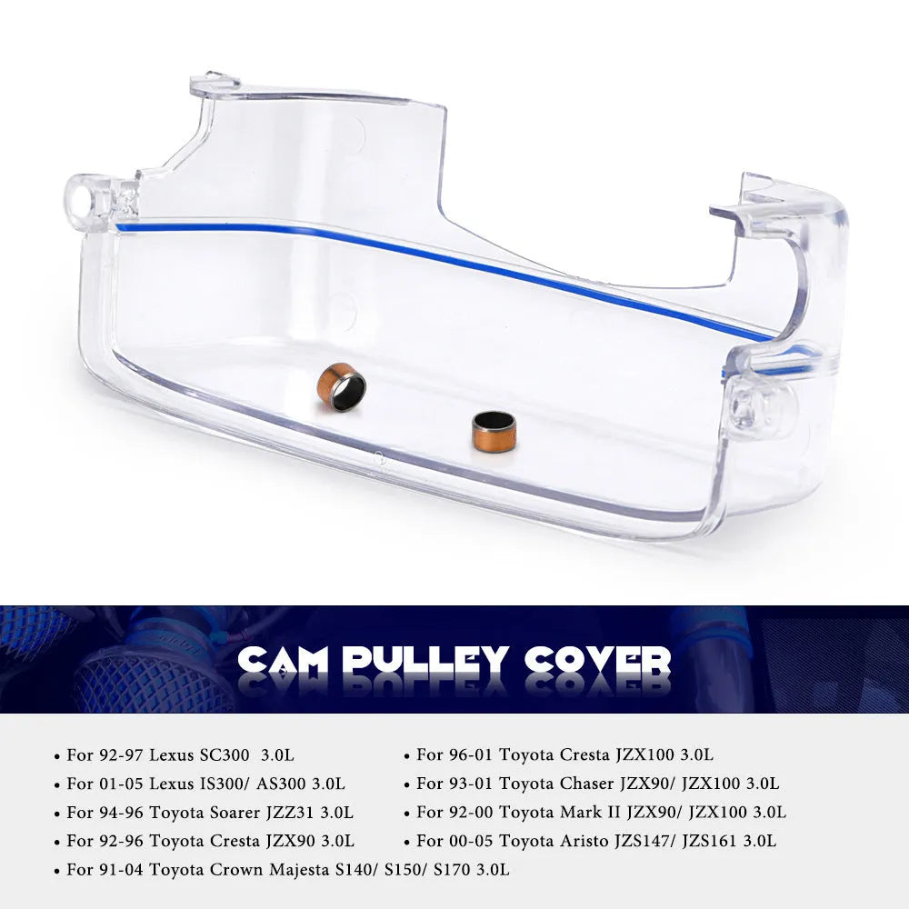 Transparent plastic gear cover for Lexus SC300 IS300 Toyota Chaser Mark II Aristo Crown Majesta 3.0L