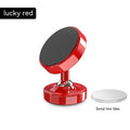 Dot Magnetic Fixed Car Phone Holder zinc alloy air outlet mount 38x37x62mm bright black with magnetic patch