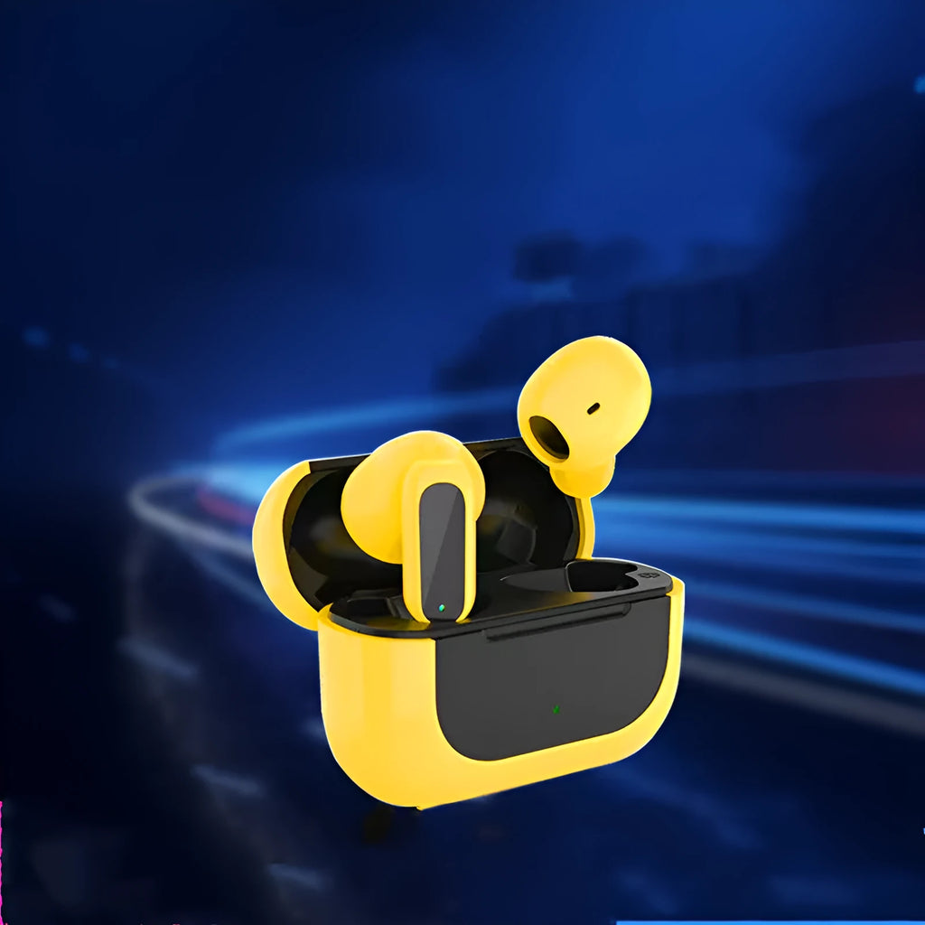 Jerry cartoon wireless Bluetooth stereo headphones in black, white, or yellow colours
