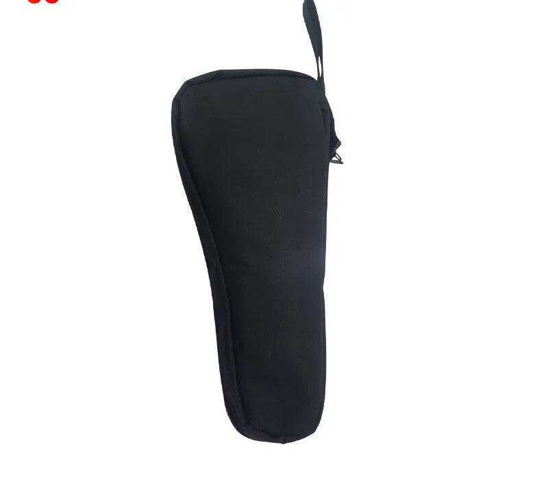 Black cloth portable storage bag for mobile phone stabiliser accessories and camera gimbal attachments