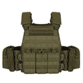 Men's camouflage tactical vest for outdoor training and shooting sports