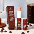 Caffeine eye cream stick in packaging, 3g net content for dark circles and fine lines